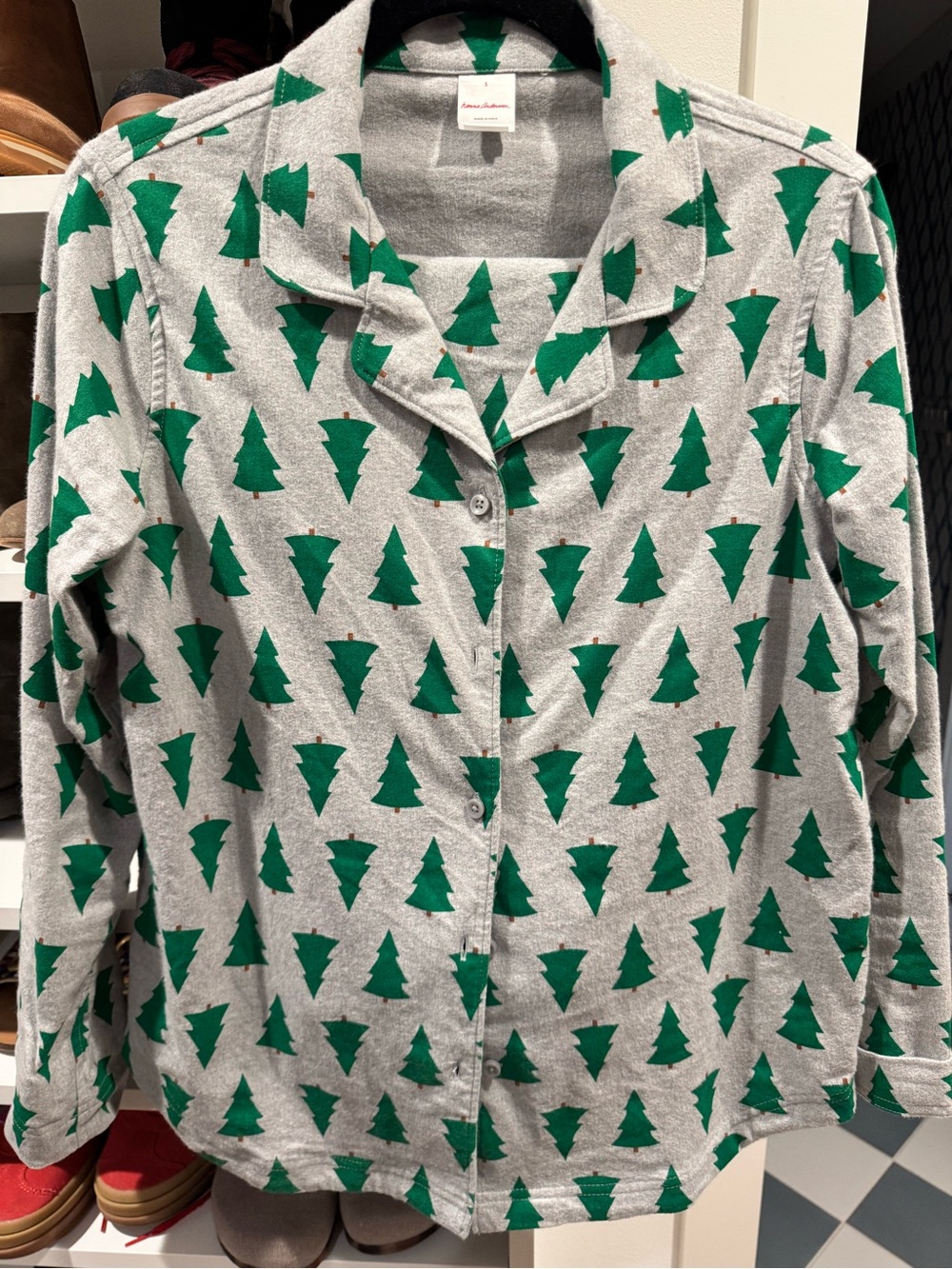 Hanna Andersson Christmas Tree Women’s Flannel Pajamas